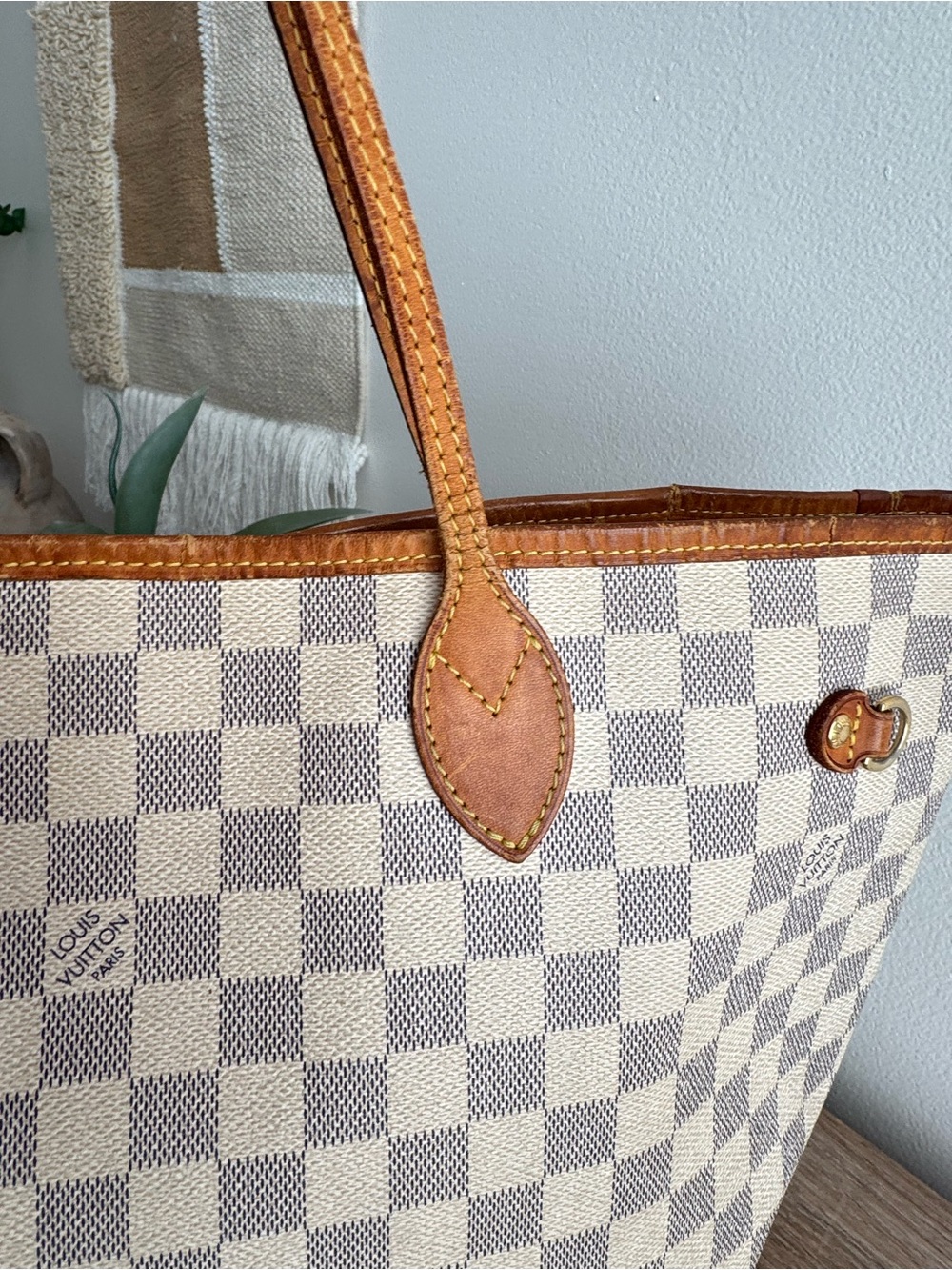 ✅AUTH✅LOUIS VUITTON NEVERFULL MM AZUR - Picture 5 of 16